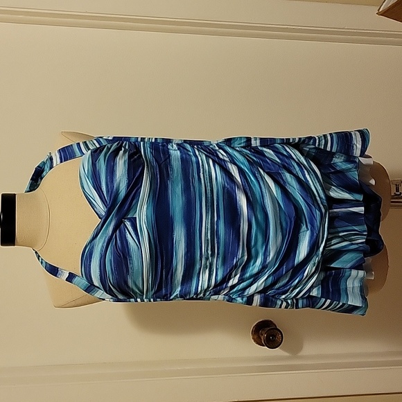 NWT: Disney Parks Womens Minnie Mouse Skirted Swimsuit - Picture 2 of 15